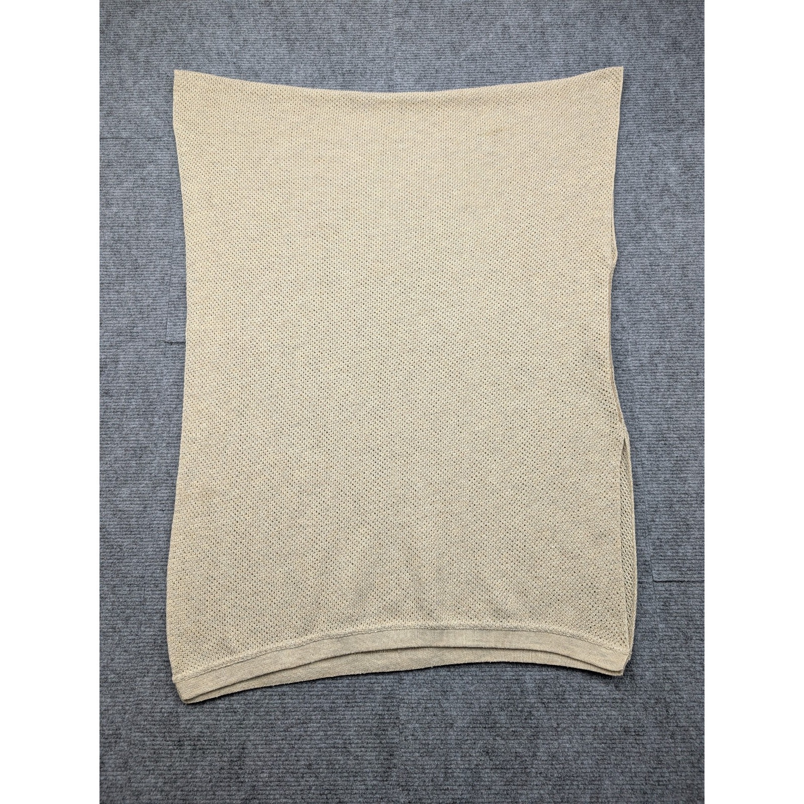 Amma Cocoon One Size Poncho Breast Feeding Knit Lightweight Brown Nursing Cover — image 8 of 8